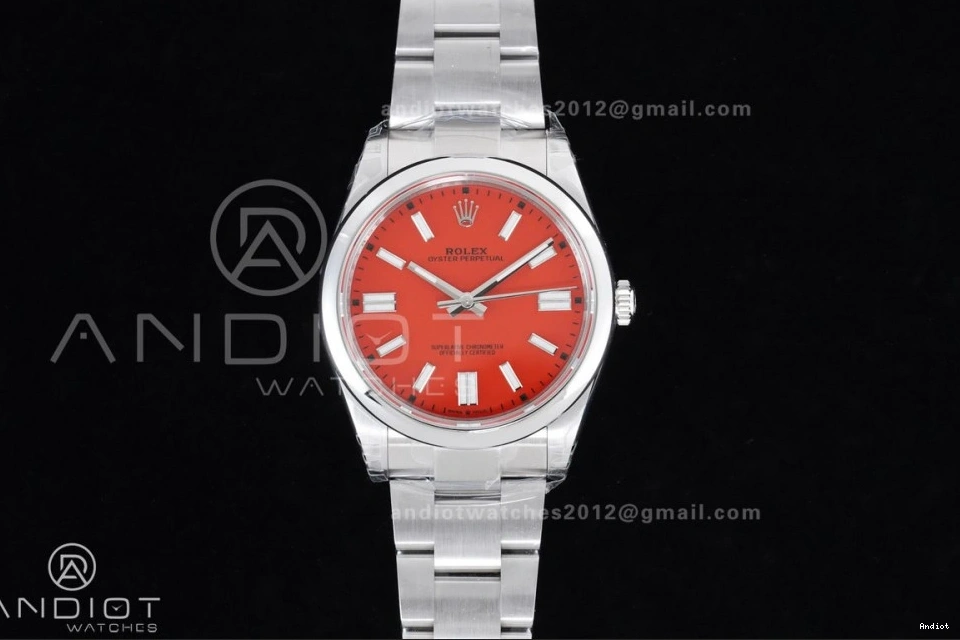 1:1 Best 904L Dial Steel Perpetual DD3230 Red Oyster V2 Edition 124300 41mm VSF 0412